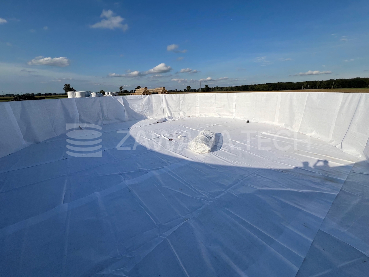 1060m³ - Ø 20.94 m x h 3.08 m - zbiornik na gnojowicę, wielkopolska