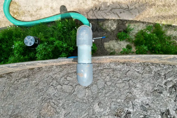 Typ zbiornika GNOJOWICA, pojemność: 2316 m3, woj. wielkopolskie. Przeznaczenie: gnojówka, gnojowica, poferment