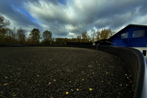 Typ zbiornika GNOJOWICA, pojemność: 2316 m3, woj. wielkopolskie. Przeznaczenie: gnojówka, gnojowica, poferment