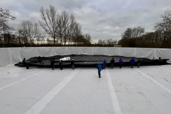 Typ zbiornika GNOJOWICA, pojemność: 2316 m3, woj. wielkopolskie. Przeznaczenie: gnojówka, gnojowica, poferment