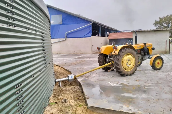 Typ zbiornika GNOJOWICA, pojemność: 2316 m3, woj. wielkopolskie. Przeznaczenie: gnojówka, gnojowica, poferment