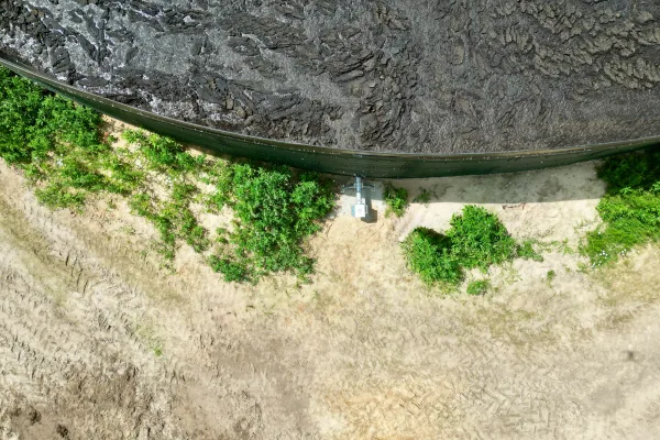 Typ zbiornika GNOJOWICA, pojemność: 2316 m3, woj. wielkopolskie. Przeznaczenie: gnojówka, gnojowica, poferment