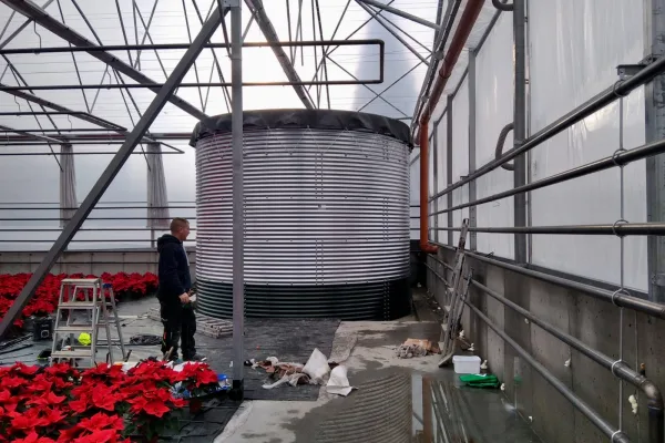 Typ zbiornika STANDARD, pojemność: 63 m3, woj. śląskie