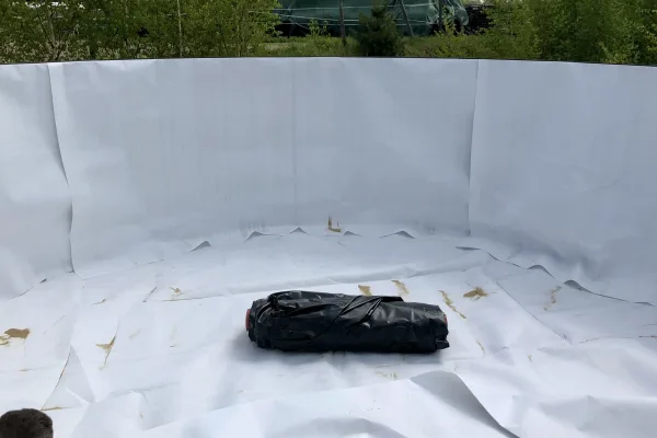 Typ zbiornika STANDARD, pojemność: 120 m3, woj. opolskie