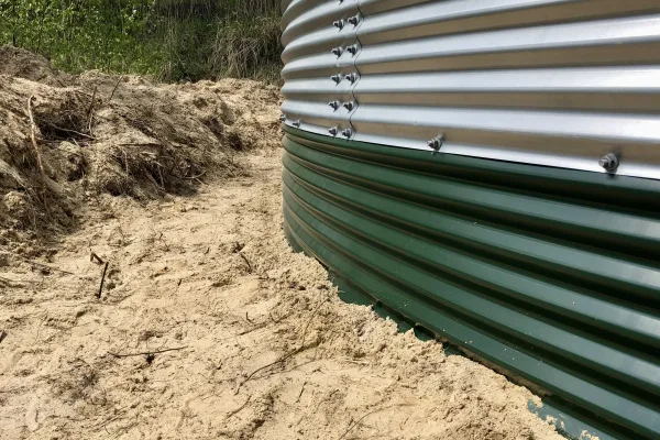 Typ zbiornika STANDARD, pojemność: 120 m3, woj. opolskie