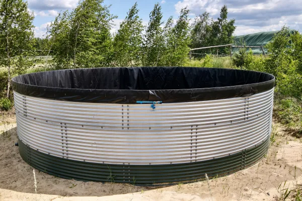 Typ zbiornika STANDARD, pojemność: 120 m3, woj. opolskie