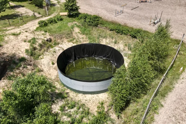 Typ zbiornika STANDARD, pojemność: 120 m3, woj. opolskie