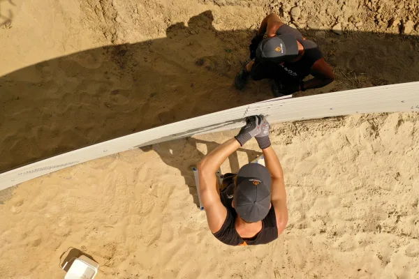 Typ zbiornika GNOJOWICA, pojemność: 1826 m3, woj. wielkopolskie. Przeznaczenie: gnojówka, gnojowica, poferment