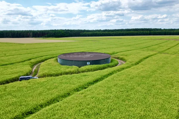 Zbiornik 1826 m³ - GNOJOWICA - 1826 m3 - woj. wielkopolskie