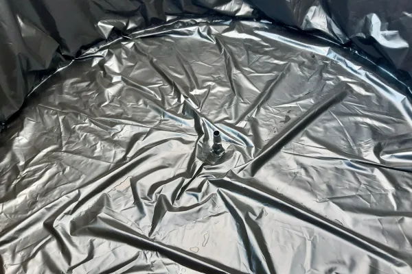 Typ zbiornika STANDARD, pojemność: 72 m3, woj. wielkopolskie. Przeznaczenie: woda deszczowa, gruntowa