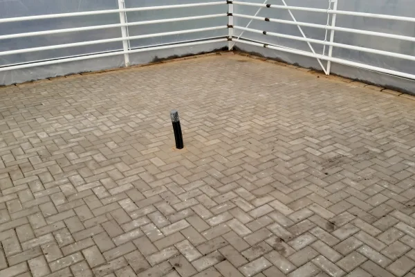 Typ zbiornika STANDARD, pojemność: 72 m3, woj. wielkopolskie. Przeznaczenie: woda deszczowa, gruntowa