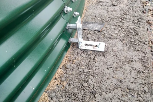 Typ zbiornika STANDARD, pojemność: 50 m3, woj. zachodniopomorskie. Przeznaczenie: woda deszczowa, gruntowa