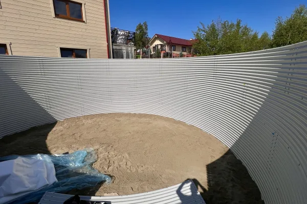 Typ zbiornika STANDARD, pojemność: 162 m3, woj. podkarpackie