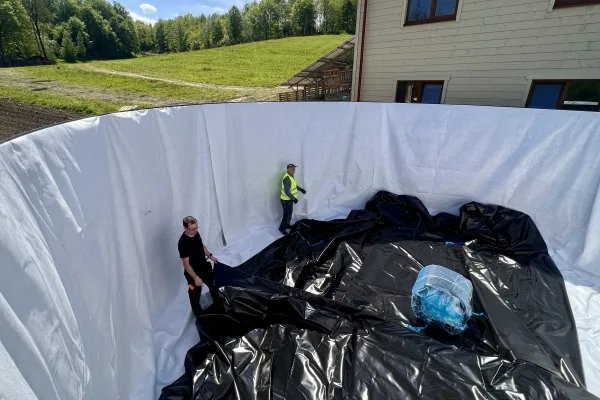 Typ zbiornika STANDARD, pojemność: 162 m3, woj. podkarpackie