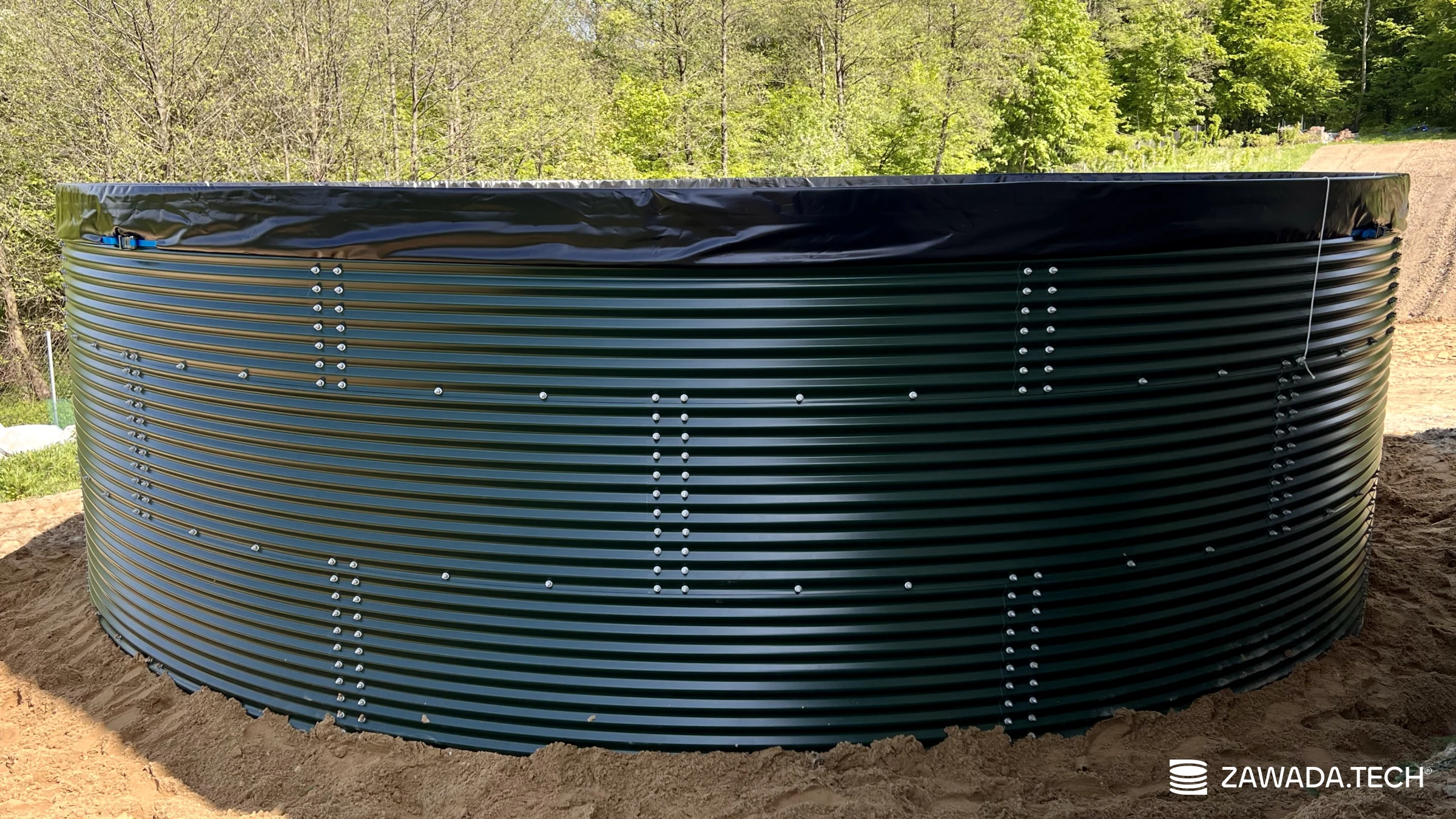 Typ zbiornika STANDARD, pojemność: 162 m3, woj. podkarpackie