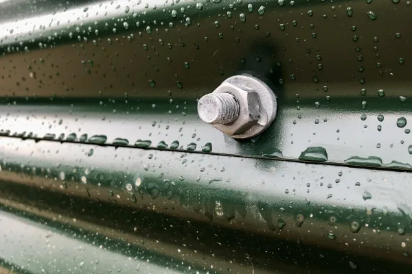 Typ zbiornika STANDARD, pojemność: 586 m3, woj. mazowieckie. Przeznaczenie: popłuczyny z mycia warzyw w zakładzie produkcyjnym