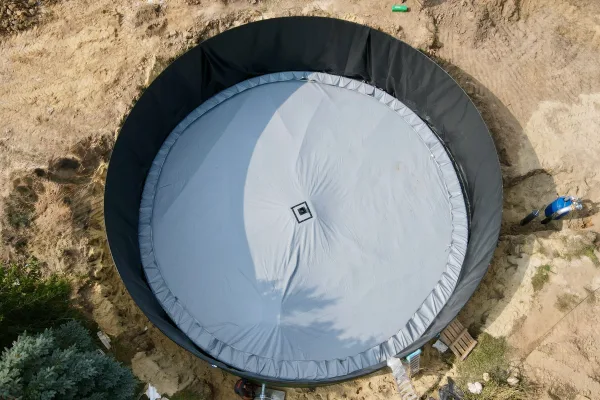 Typ zbiornika GNOJOWICA, pojemność: 338 m3, woj. opolskie. Przeznaczenie: gnojówka, gnojowica, poferment