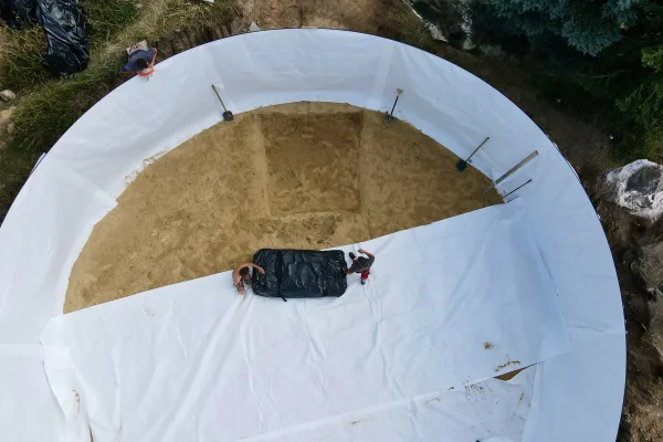 Typ zbiornika GNOJOWICA, pojemność: 338 m3, woj. opolskie. Przeznaczenie: gnojówka, gnojowica, poferment