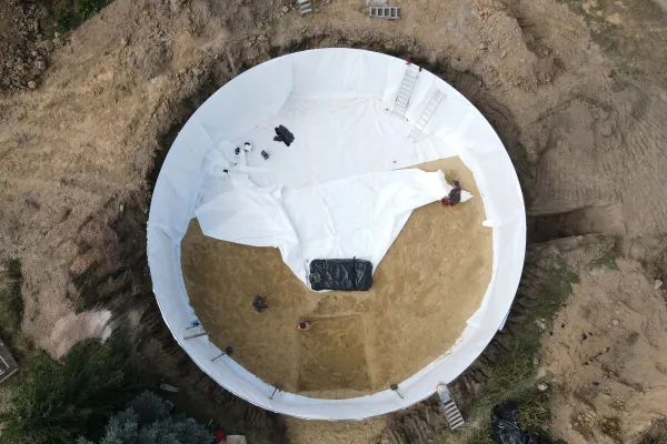 Typ zbiornika GNOJOWICA, pojemność: 338 m3, woj. opolskie. Przeznaczenie: gnojówka, gnojowica, poferment