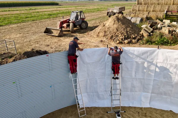 Typ zbiornika GNOJOWICA, pojemność: 338 m3, woj. opolskie. Przeznaczenie: gnojówka, gnojowica, poferment