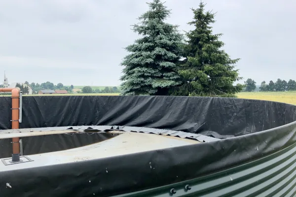 Typ zbiornika GNOJOWICA, pojemność: 338 m3, woj. opolskie. Przeznaczenie: gnojówka, gnojowica, poferment