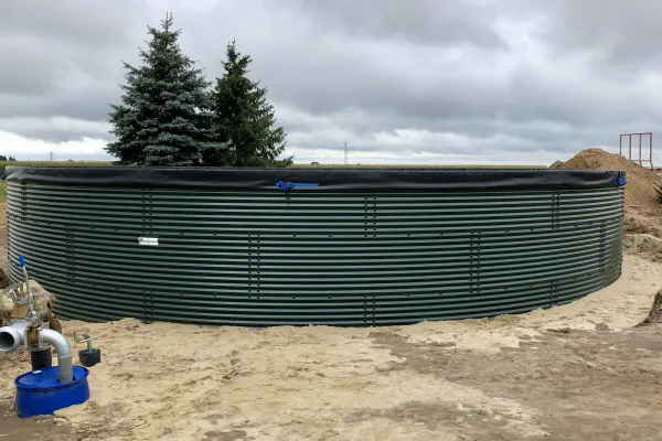 Typ zbiornika GNOJOWICA, pojemność: 338 m3, woj. opolskie. Przeznaczenie: gnojówka, gnojowica, poferment