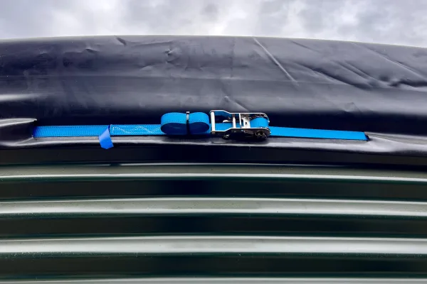 Typ zbiornika STANDARD, pojemność: 200 m3, woj. mazowieckie. Przeznaczenie: woda deszczowa, gruntowa