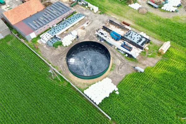 Zbiornik 1443 m³ - GNOJOWICA - 1443 m3 - woj. wielkopolskie