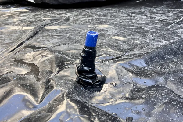 Typ zbiornika STANDARD, pojemność: 90 m3, woj. wielkopolskie. Przeznaczenie: woda deszczowa, gruntowa, technologiczna, PPOŻ