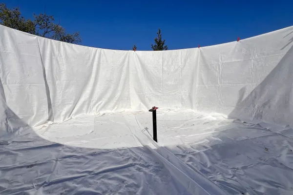 Typ zbiornika STANDARD, pojemność: 162 m3. Przeznaczenie: woda deszczowa, gruntowa