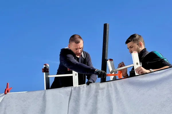 Typ zbiornika STANDARD, pojemność: 162 m3. Przeznaczenie: woda deszczowa, gruntowa