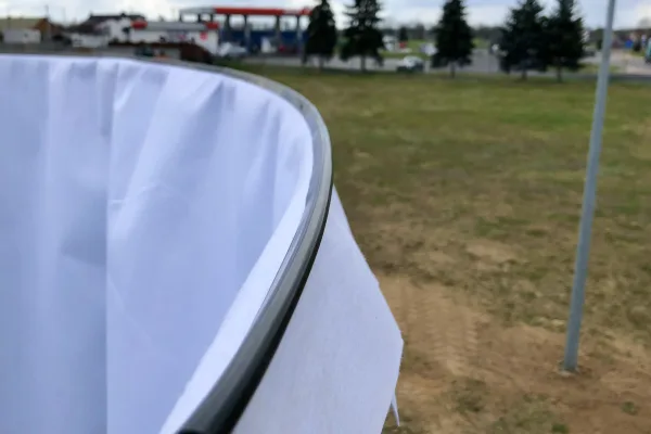 Typ zbiornika STANDARD, pojemność: 75 m3, woj. opolskie. Przeznaczenie: woda deszczowa, gruntowa