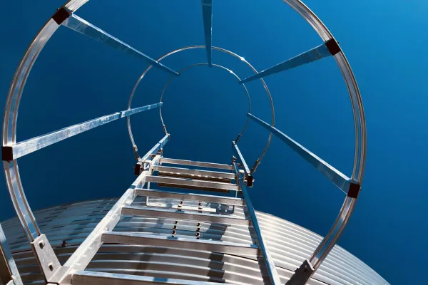 Typ zbiornika STANDARD, pojemność: 75 m3, woj. opolskie. Przeznaczenie: woda deszczowa, gruntowa