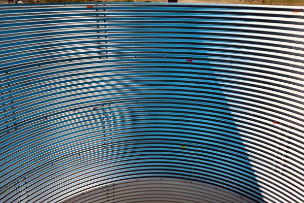 Typ zbiornika STANDARD, pojemność: 75 m3, woj. opolskie. Przeznaczenie: woda deszczowa, gruntowa